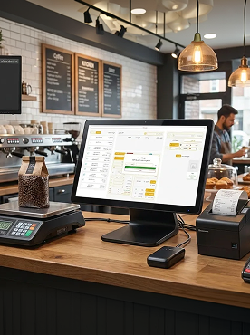 امکان اتصال به ترازو دیجیتال