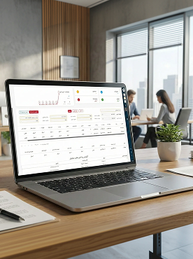گزارشساز مدیریتی براساس تمام فیلدها